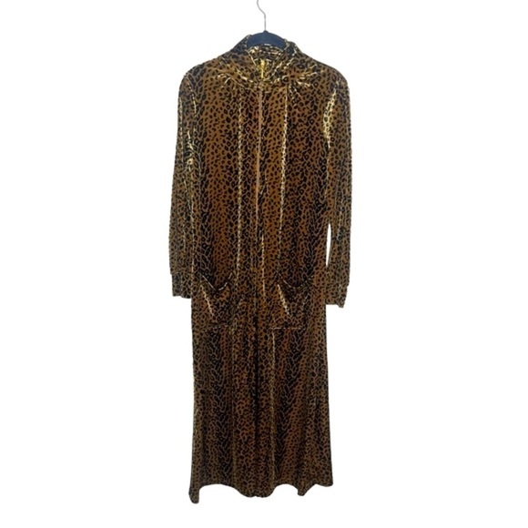 JOAN RIVERS Animal Print Robe - Picture 1 of 5